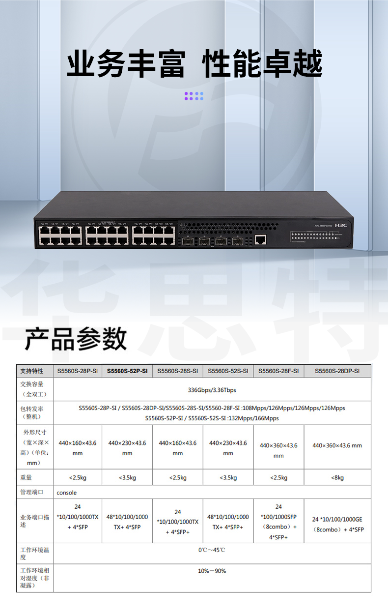 H3C企業交換機 LS-5560S-28P-SI