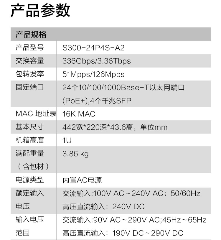 華為 S300-24P4S-A2 企業(yè)交換機