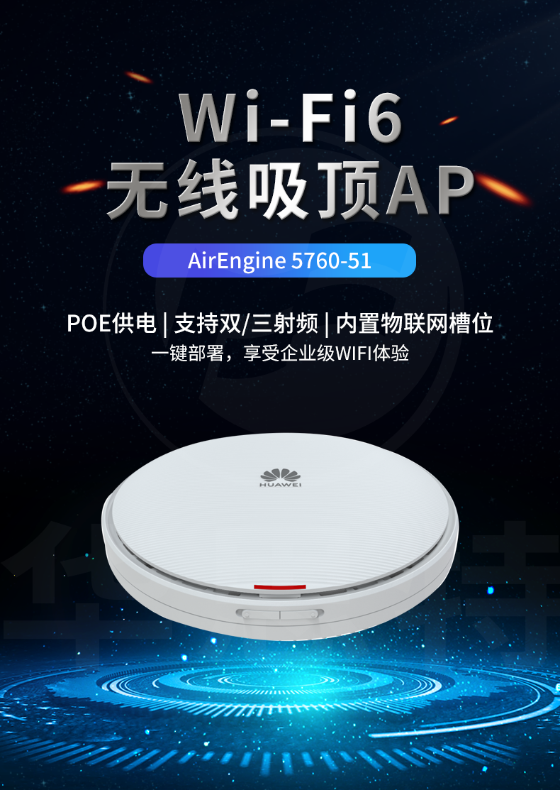 華為室內型AP AirEngine 5760-51